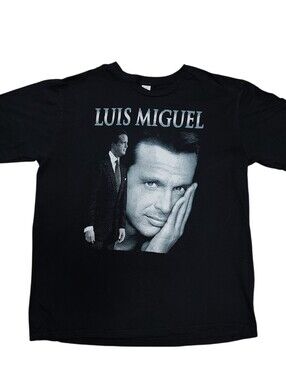 Luis Miguel 2018 USA Tour T-shirt Size XL